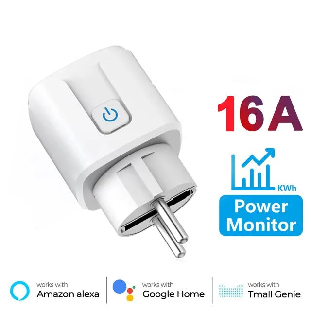 EU Smart Socket 16A/20A –  WiFi, Energy Monitor