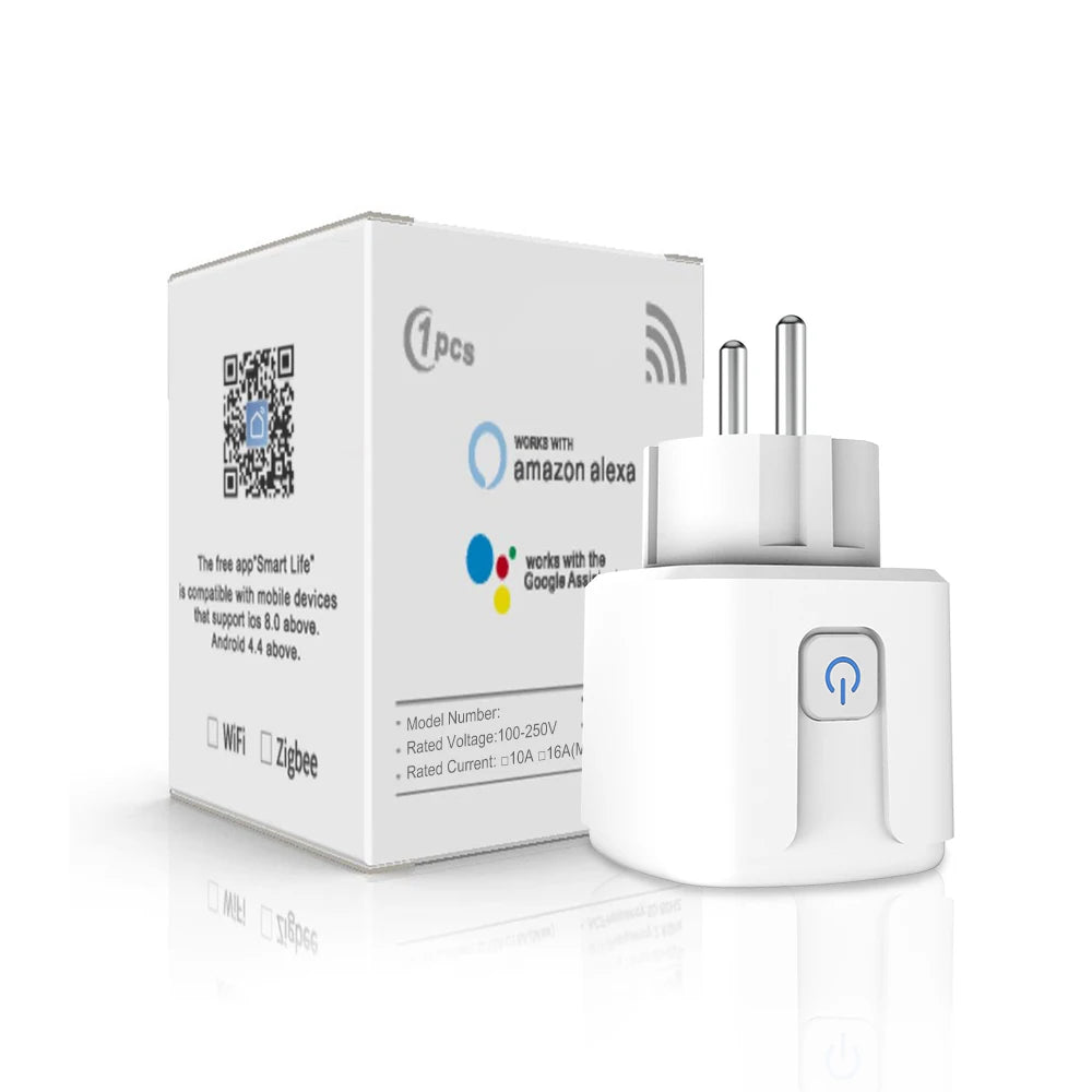 EU Smart Socket 16A/20A –  WiFi, Energy Monitor