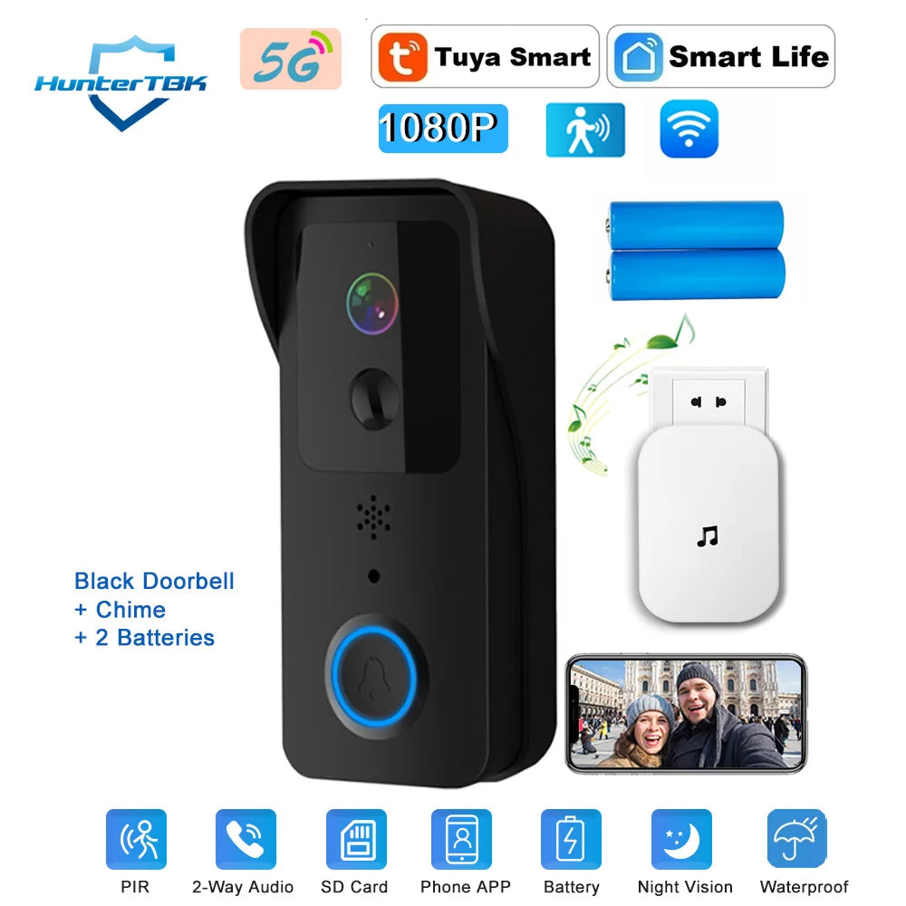 Wireless Video Doorbell with Camera