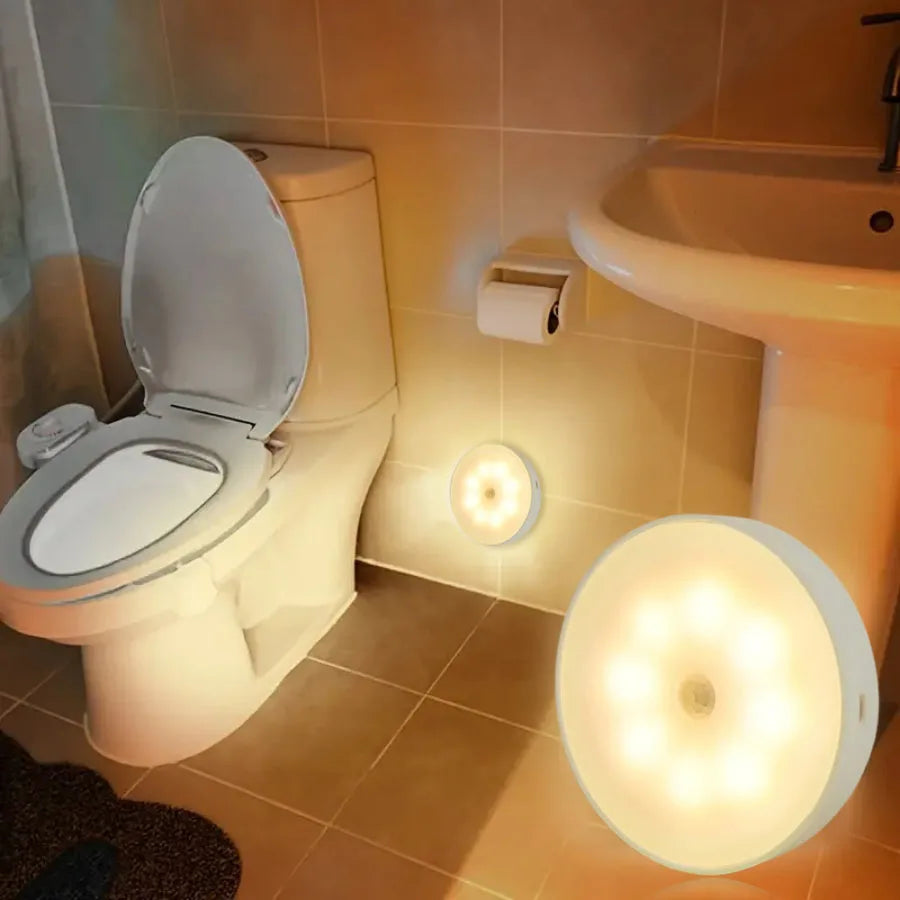 Smart Motion Sensor Night Light (USB Rechargeable)