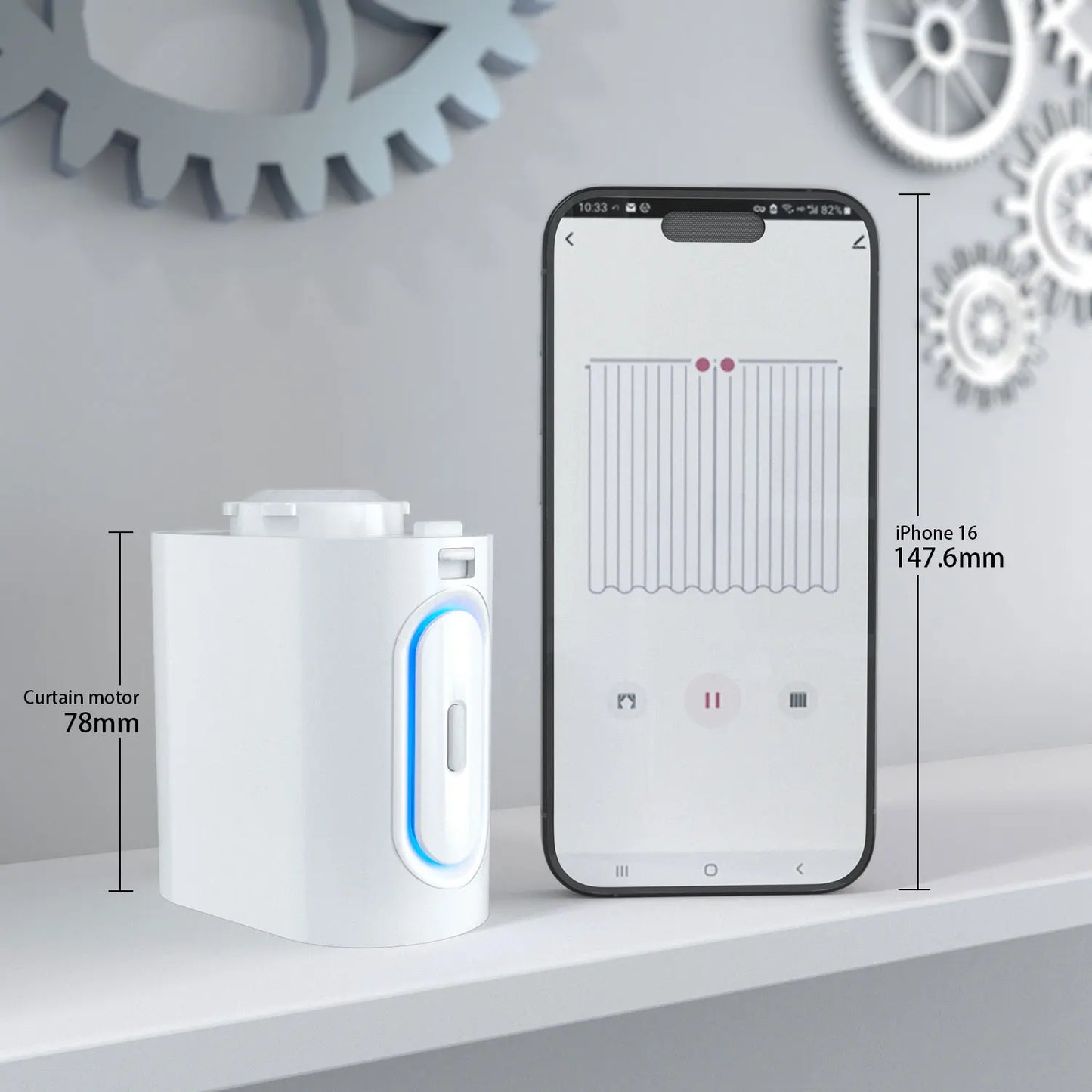 Mini Smart Electric Curtain Motor