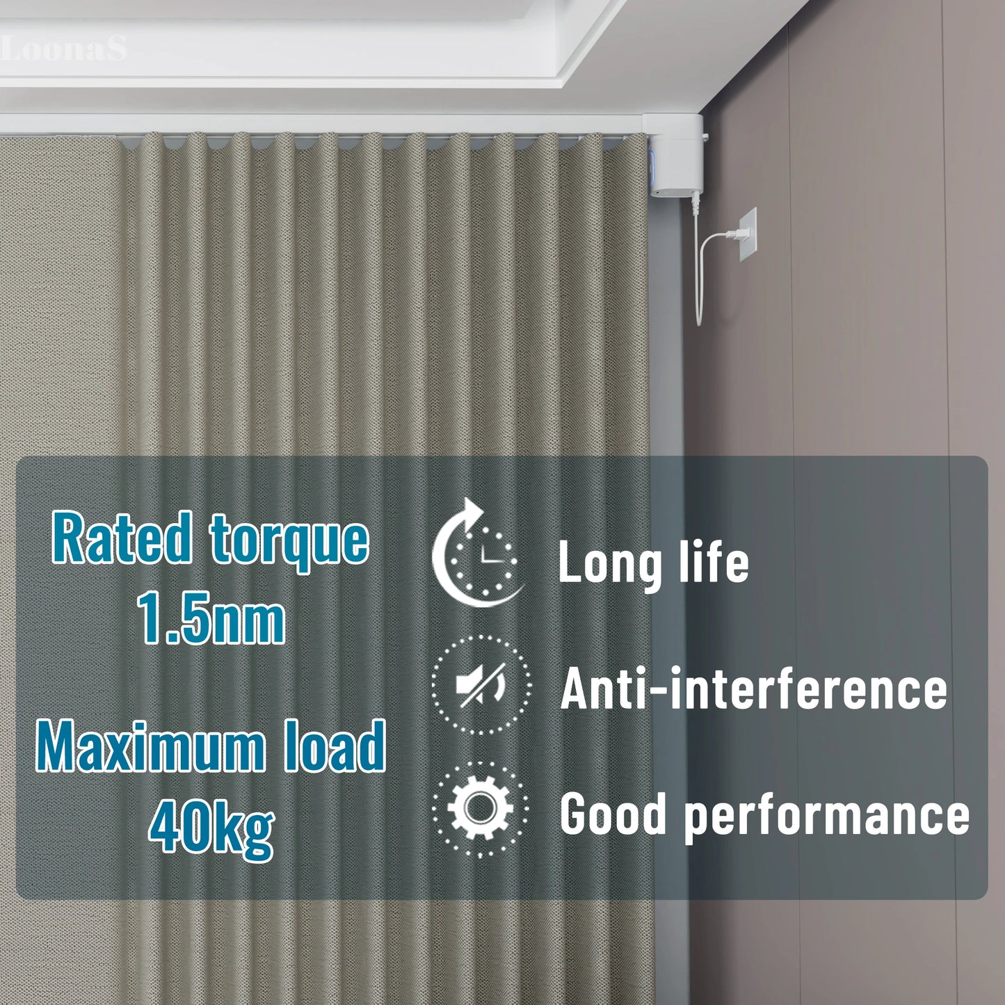 Mini Smart Electric Curtain Motor